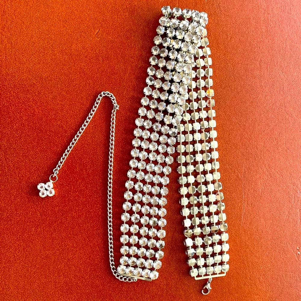 Vintage RHINESTONE BELT (FAUX)